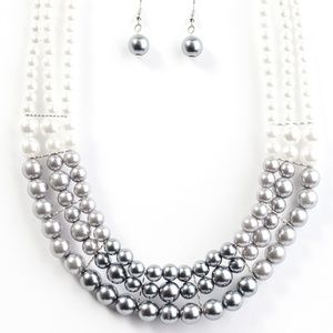 "Lady in Waiting" necklace and earring set. NEW!